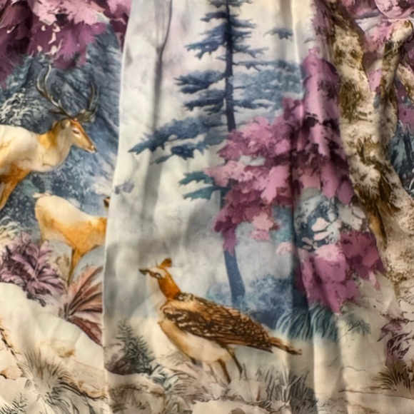 Anthropologie The LyreBird Silky Oversized
Pajama Set - Size L - Picture 13 of 14